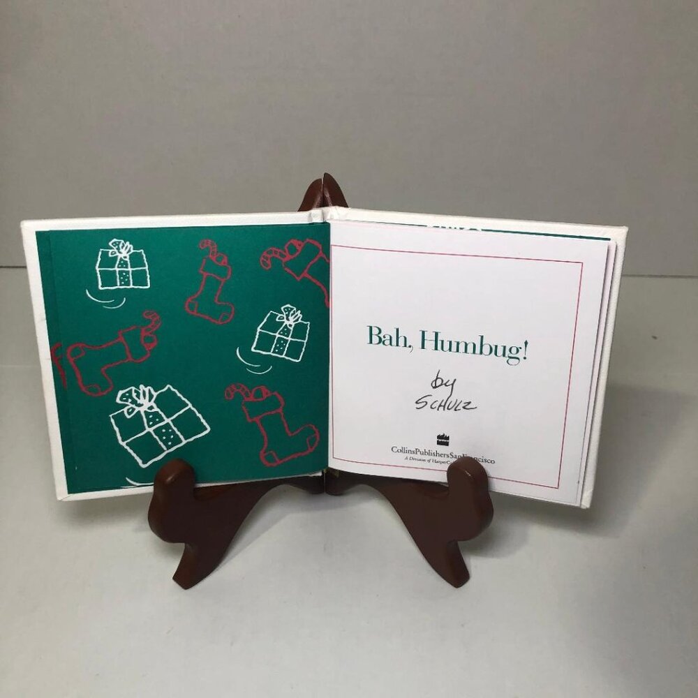 Bah, Humbug! by Charles Schulz - Peanuts - Christmas Themed Cartoons - 1996